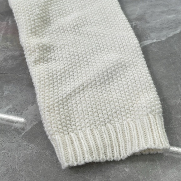 Women's Bar III Knit Zipper High Low Long Sleeve Sweater Large - Picture 5 of 13